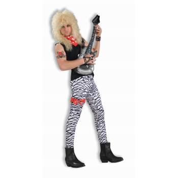 COSTUME-80'S ZEBRA PANTS