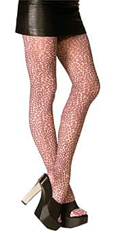 PINK LEOPARD TIGHTS